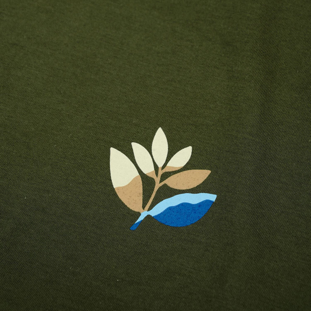 Magenta Playa Tee - Khaki