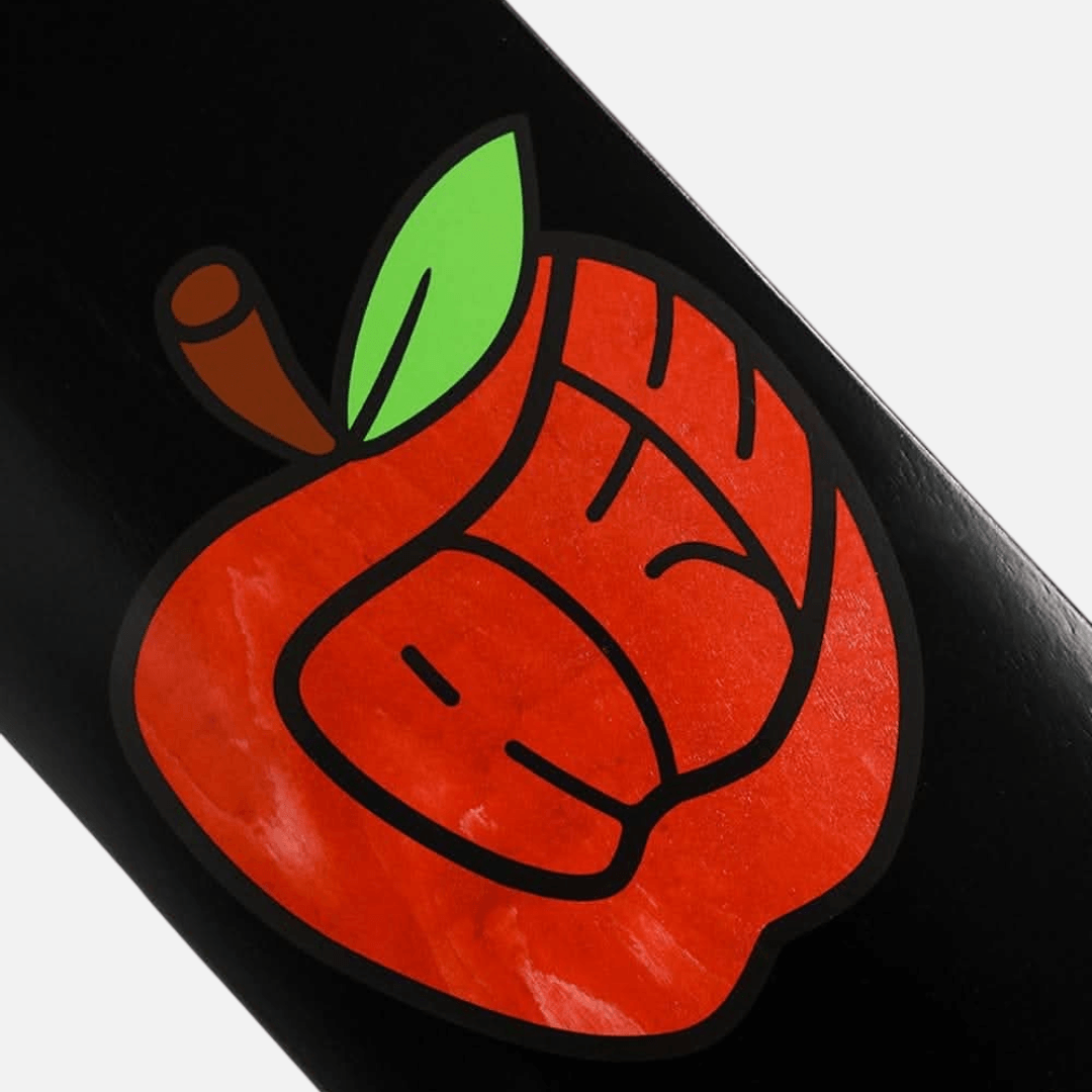 Skateboard Cafe "Pink Lady" Skateboard Deck - Black/Red 8"