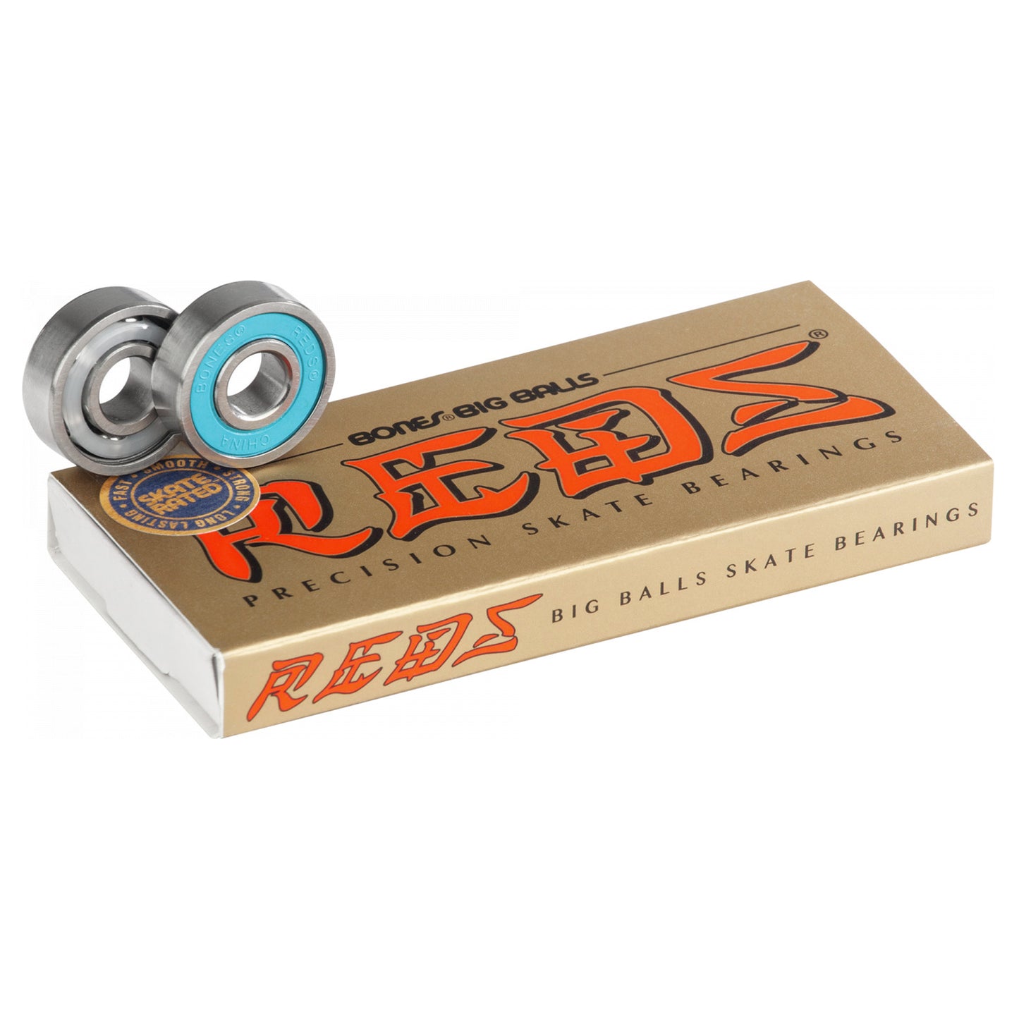 Bones Bearings 'Big Balls' REDS™ (8 Pack)