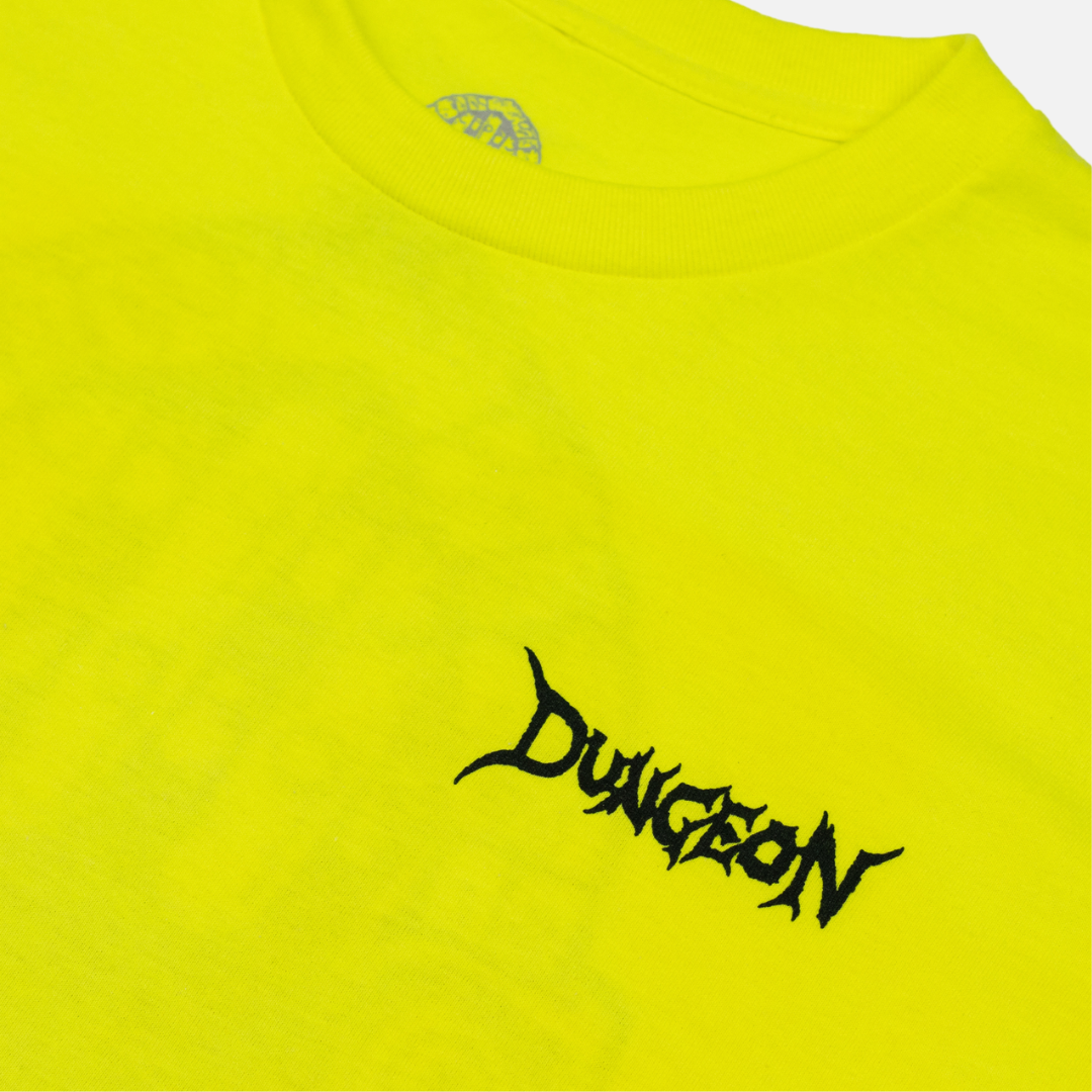 Portcullis Neon Yellow Short Sleeve Tee