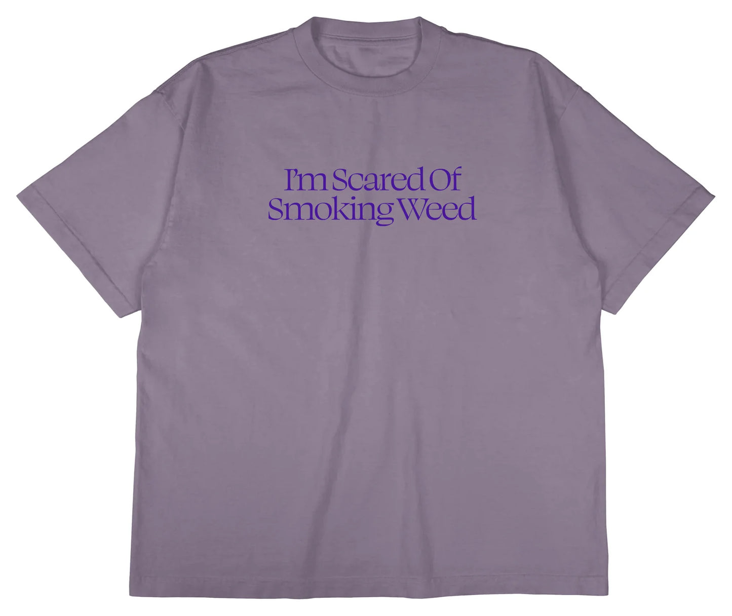 Jacuzzi Unlimited NEW Scared Weed S/S Premium Tee Grape