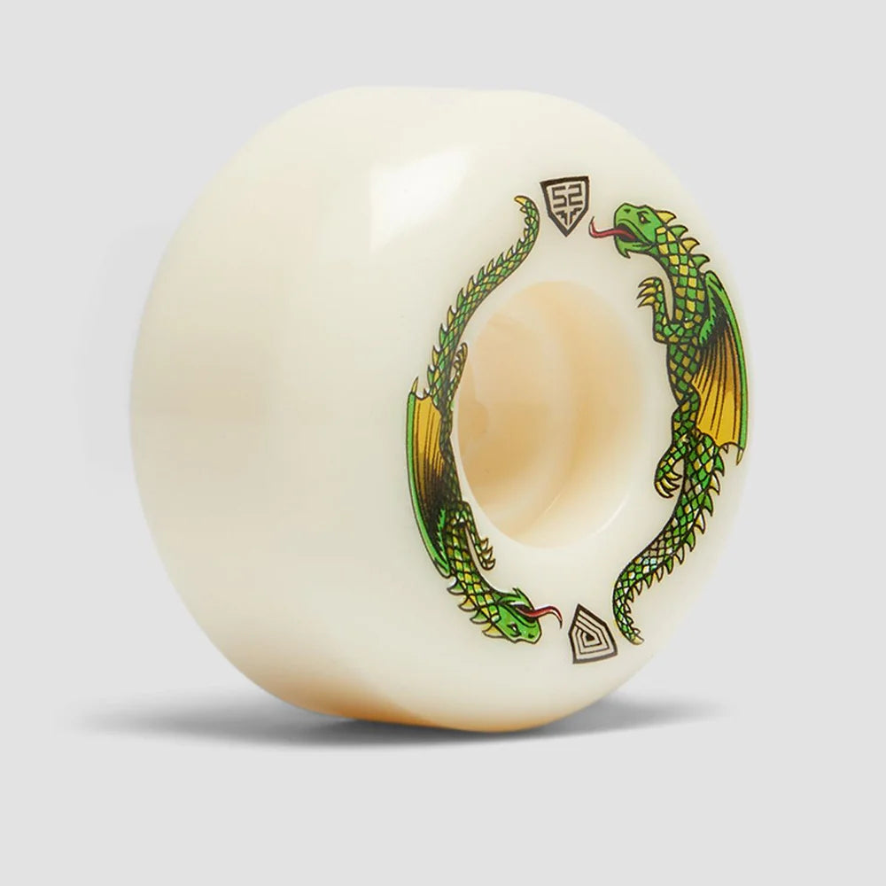 Powell Peralta Dragon Formula Wheels 52mm x 30mm 93A Off White