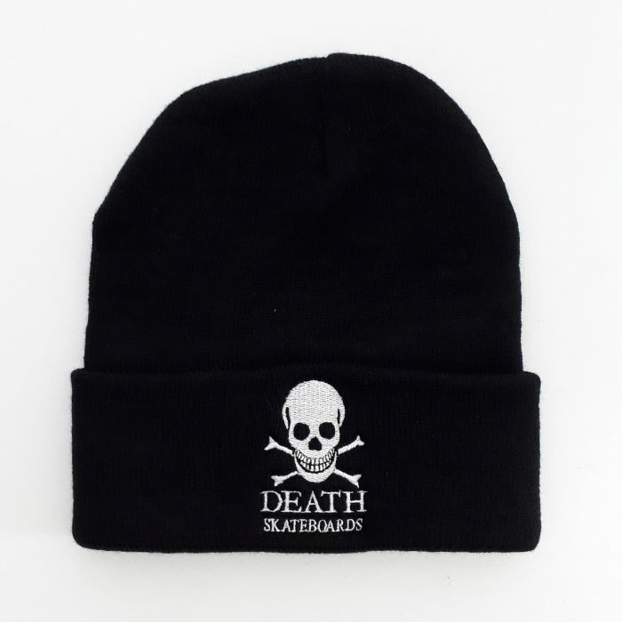 Death Skateboards - OG Skull - Cuff Beanie Hat - Black