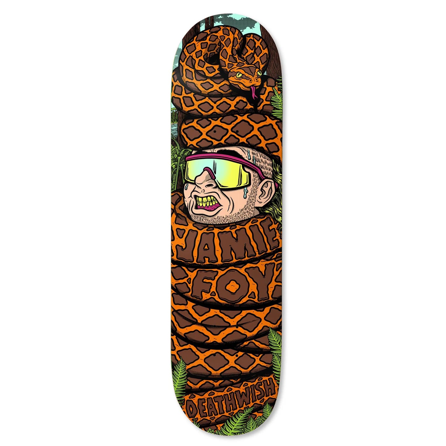 Deathwish Skateboard Jamie Foy Caught Up Deck - 8.00