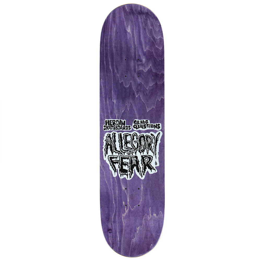 Heroin Lee Yankou Allegory Of Fear 8.25" Deck