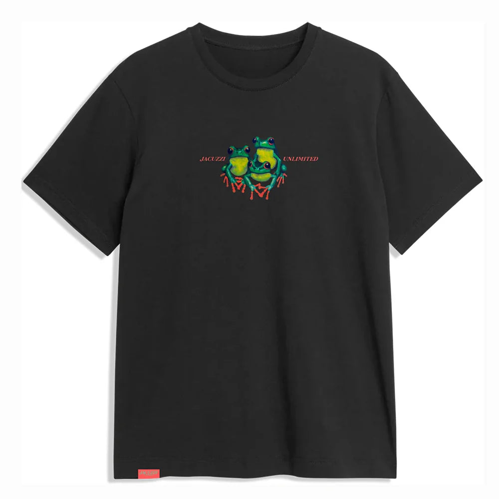 Jacuzzi Unlimited Frogs Tee - Black Jacuzzi Unlimited Frogs Tee - Black