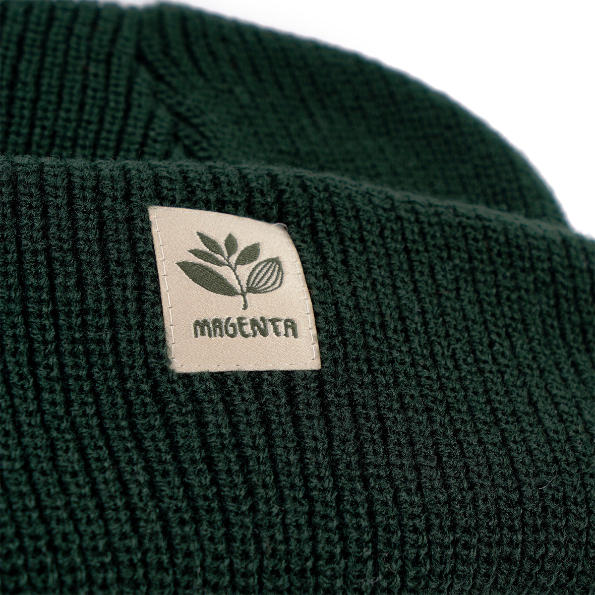 Magenta Fam Beanie Forrest Green
