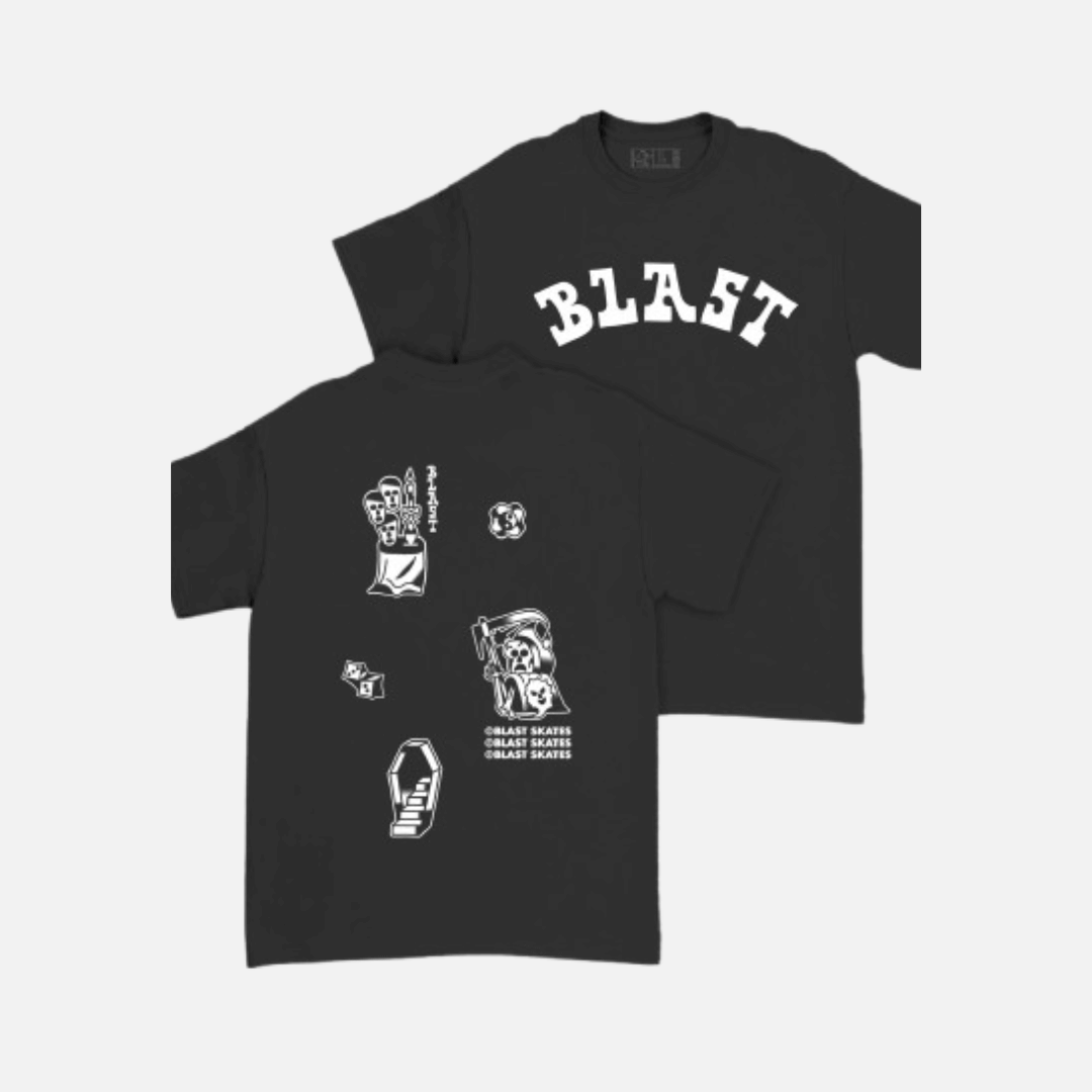 Seb Touache Flash - T-Shirt - Black