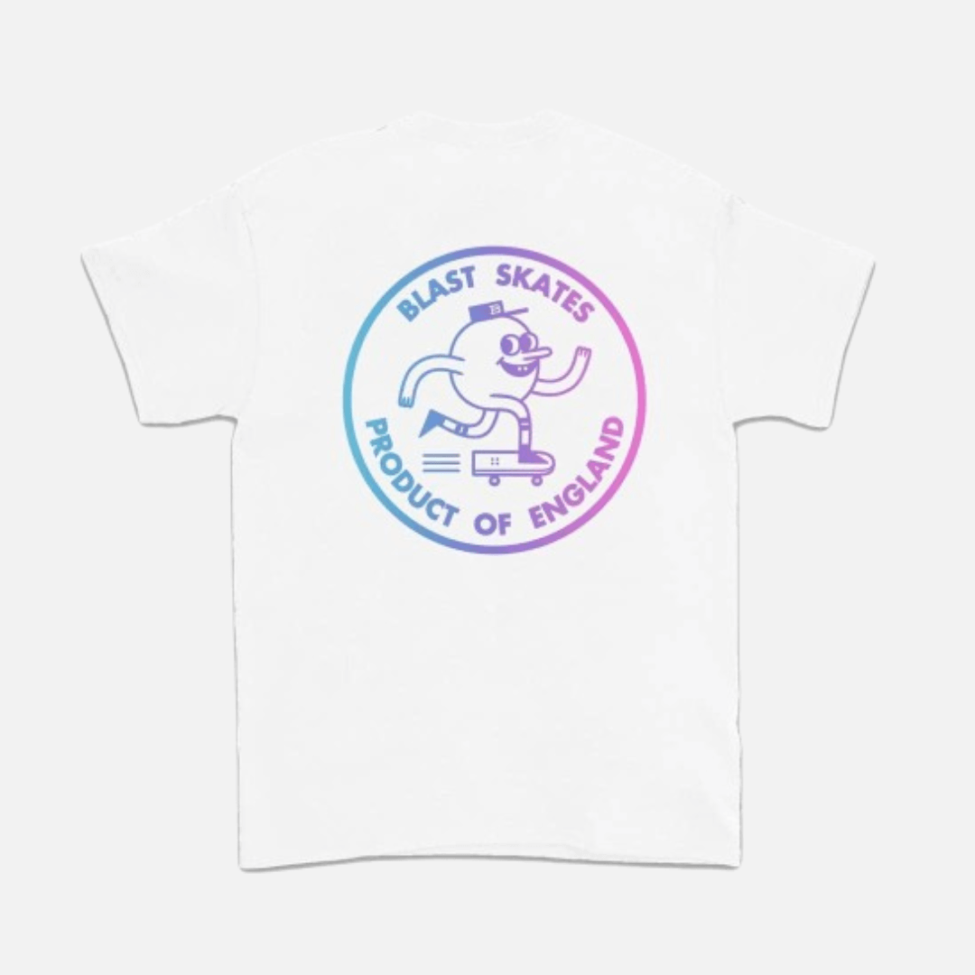 Split Fade - T-Shirt - White