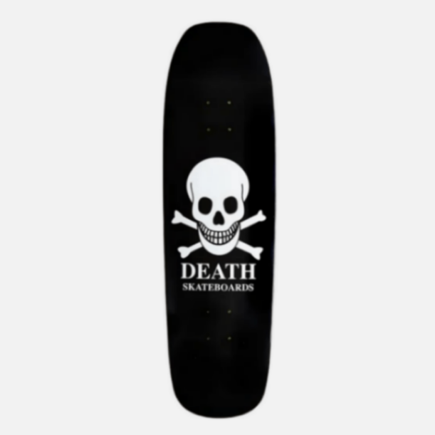 Death OG Skull 'Pool Shape' Skateboard Deck - 9"
