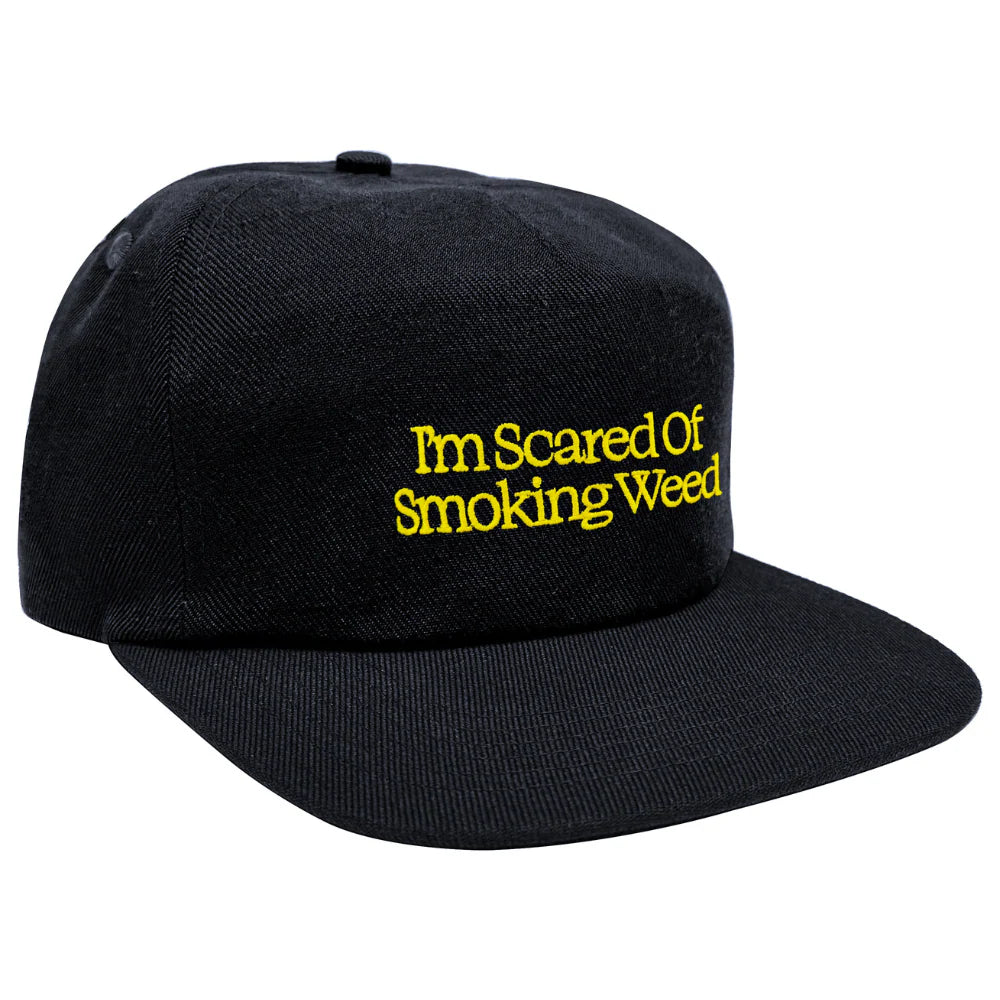 Jacuzzi Unlimited Scared of Smoking Weed Cap Black One Size