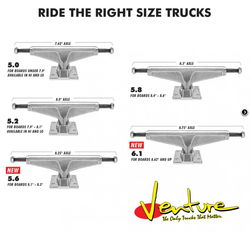 Venture 92' Crinkle - V-Cast Hollow Pair (Polished)