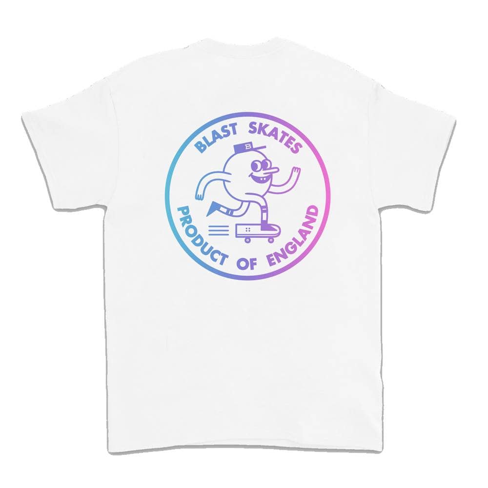 Split Fade - T-Shirt - White