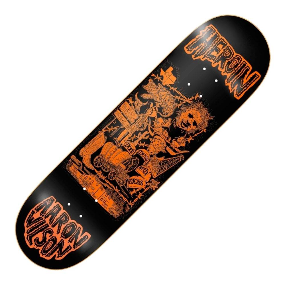 Heroin Skateboards Aaron Wilson Allegory of Fear Skateboard Deck 8.75''