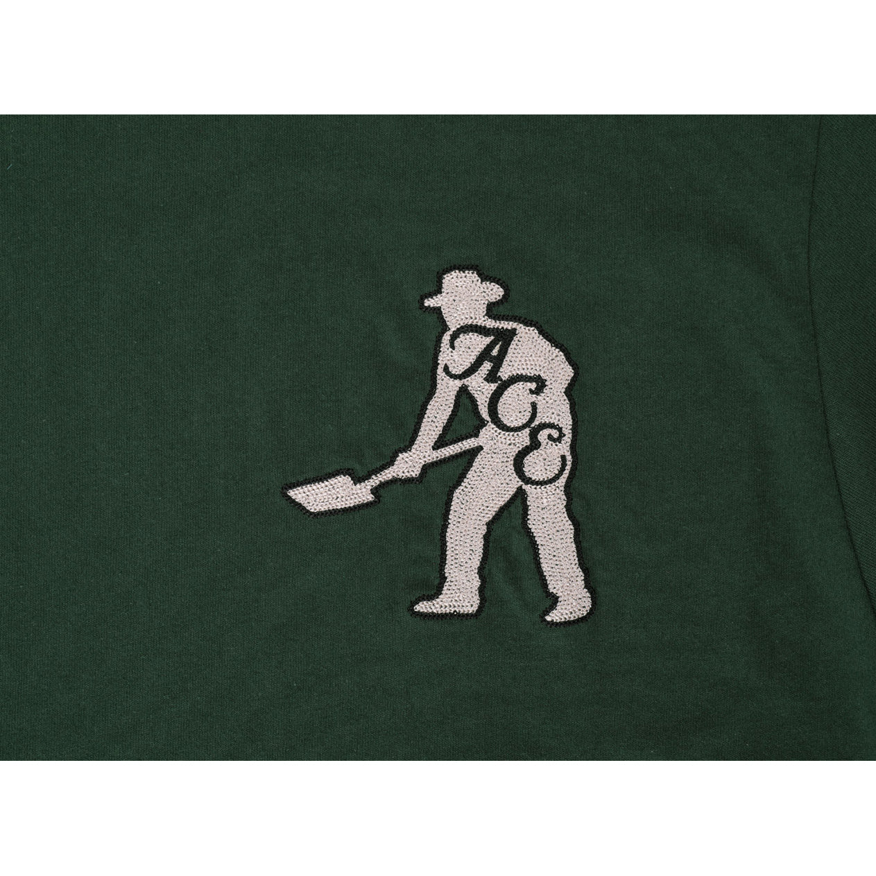 Ace x Passport '& Spade' Tee - Forest Green
