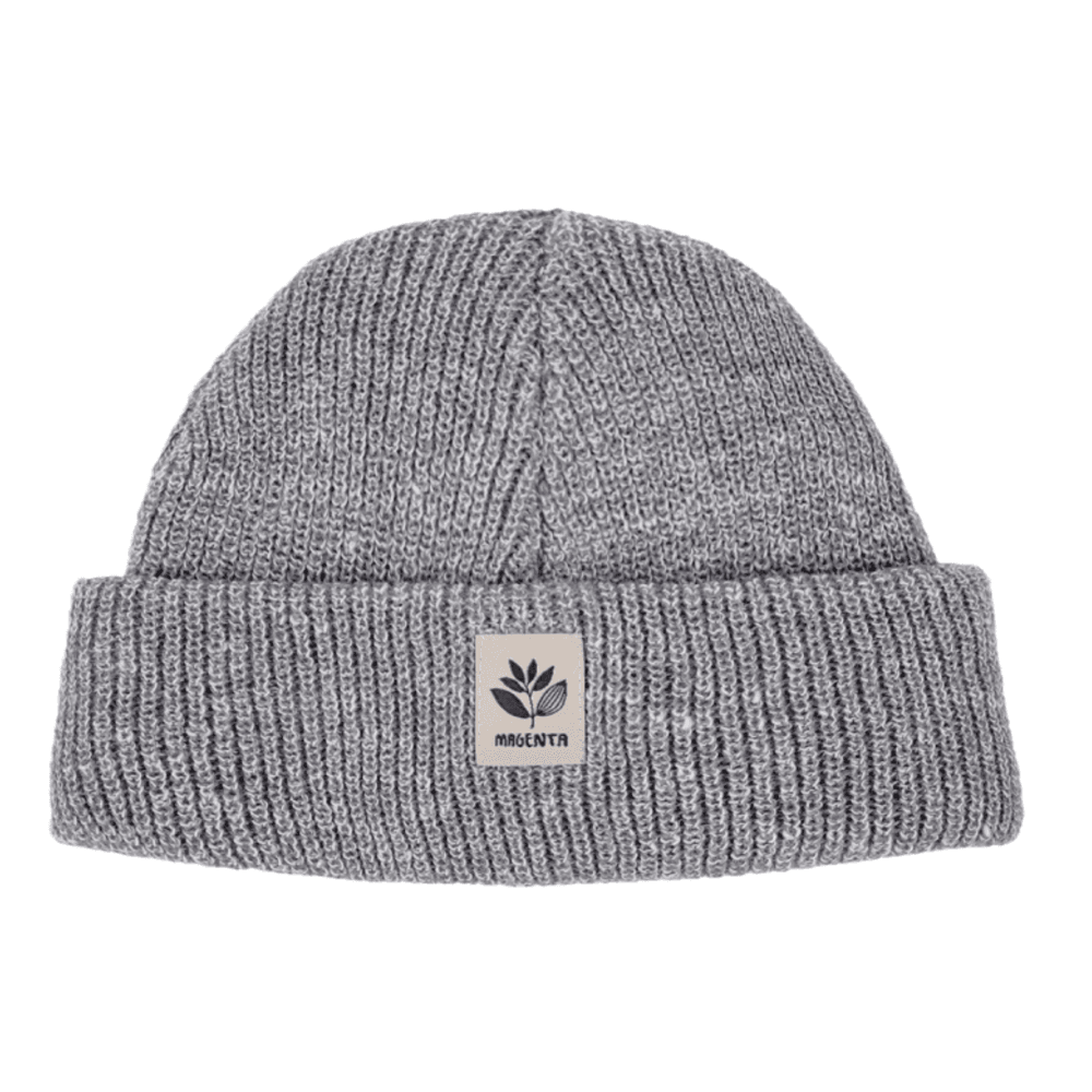 Magenta Fam Beanie Heather Grey