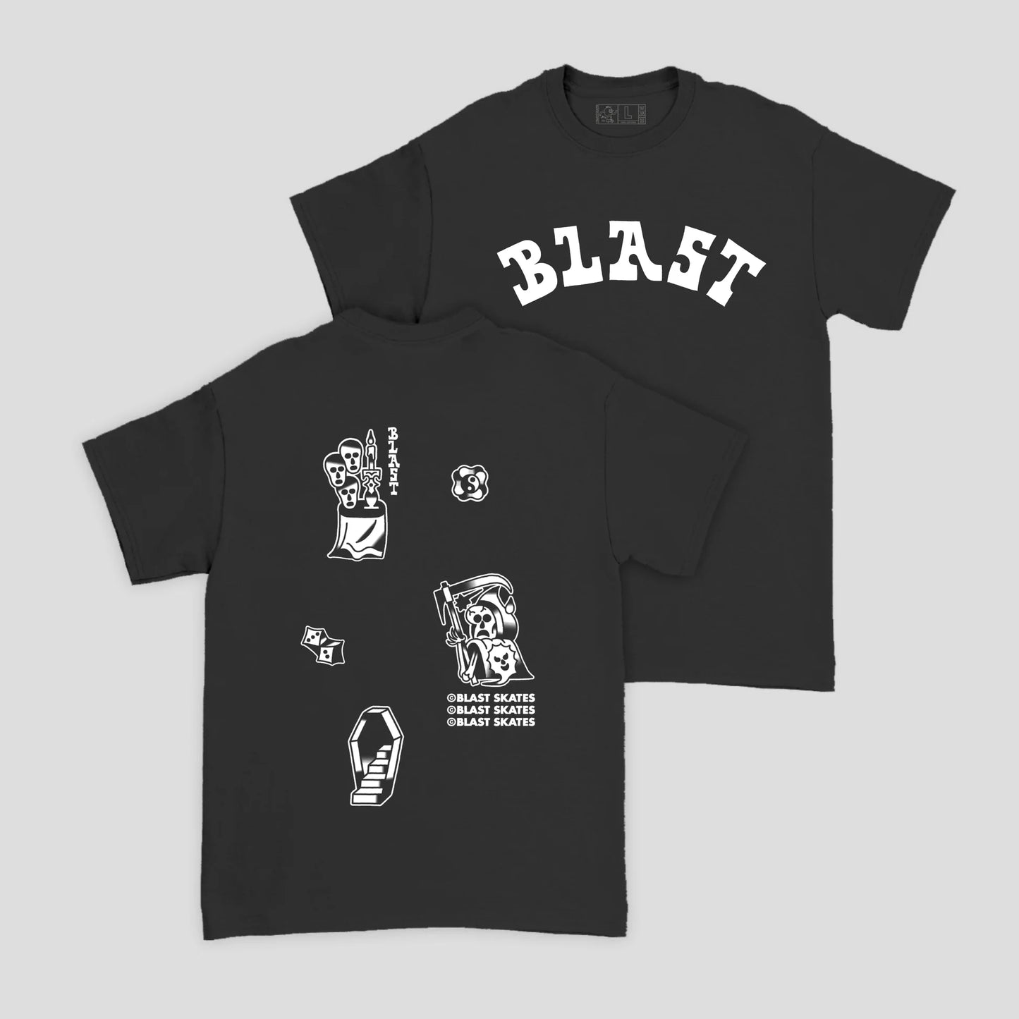 Seb Touache Flash - T-Shirt - Black