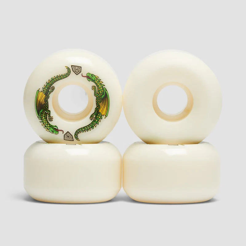 Powell Peralta Dragon Formula Wheels 52mm x 30mm 93A Off White