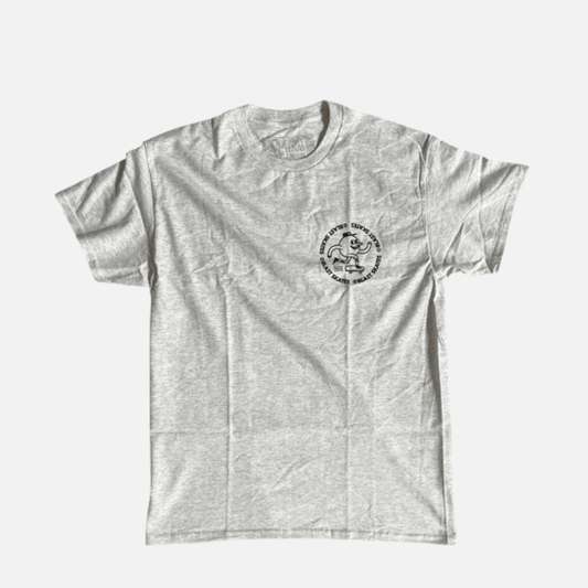 Classic Round Logo - T-Shirt - Grey