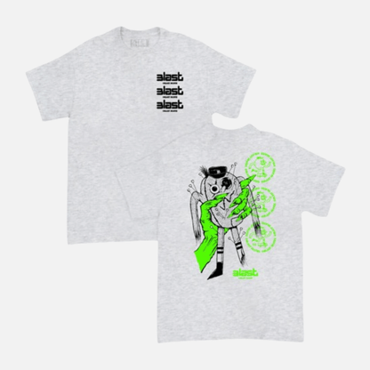 Voodoo Mascot - T-Shirt - Grey