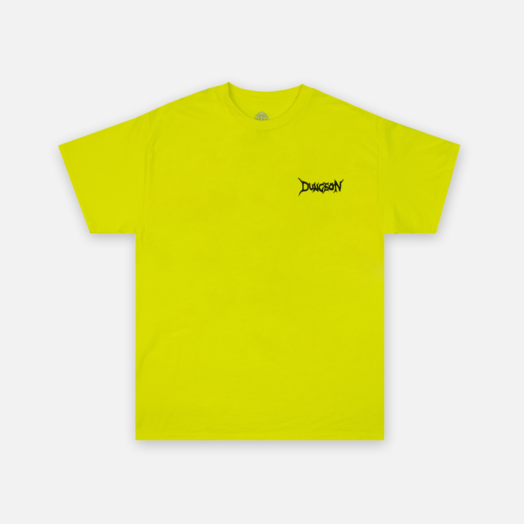 Portcullis Neon Yellow Short Sleeve Tee