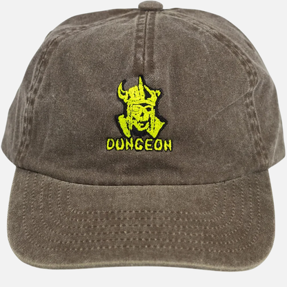Dungeon Gateway Riddle Master Cap Vintage Brown