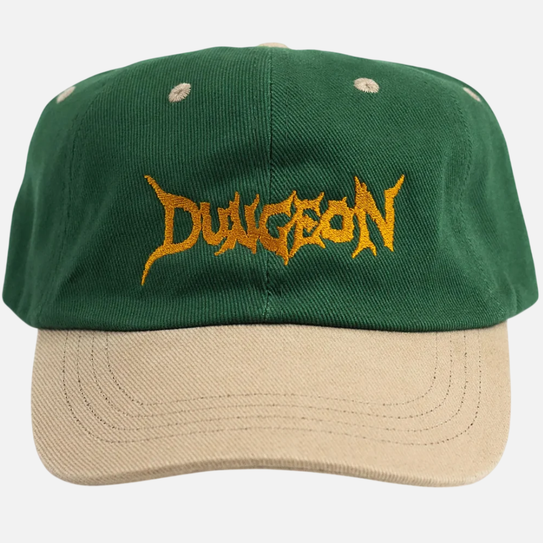 Dungeon Gateway Scawl Brushed Canvas Cap Green/Taupe/Copper