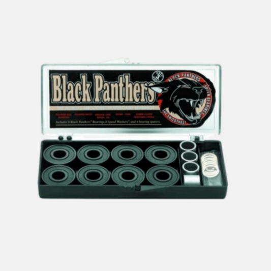 Shorty's Black Panther Bearings Abec 3 Black