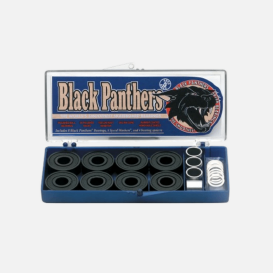 Shorty's Black Panther Bearings ABEC 5 Blue