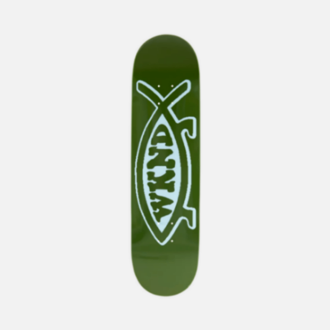 WKND Evo Fish Green BP Skateboard Deck - 8.0"