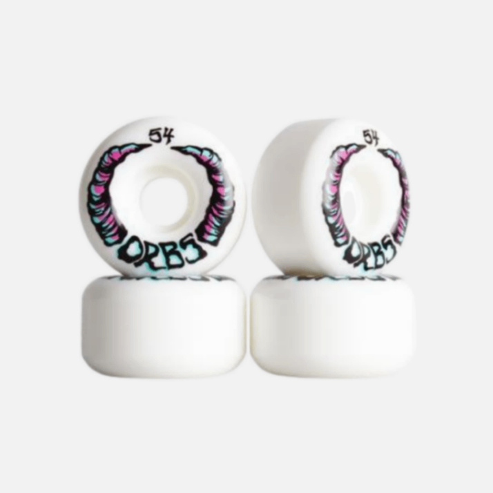 Orbs Apparitions - Round - 99A - 54mm (White)