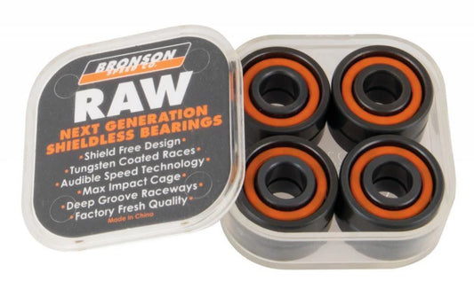 Bronson Speed Co. Bearings Raw (Pack of 8) 8 MM