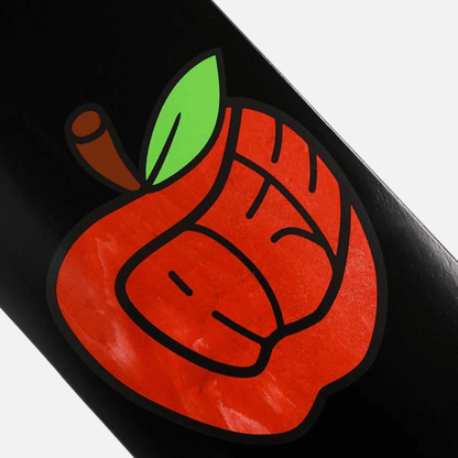 Skateboard Cafe "Pink Lady" Skateboard Deck - Black/Red 8"