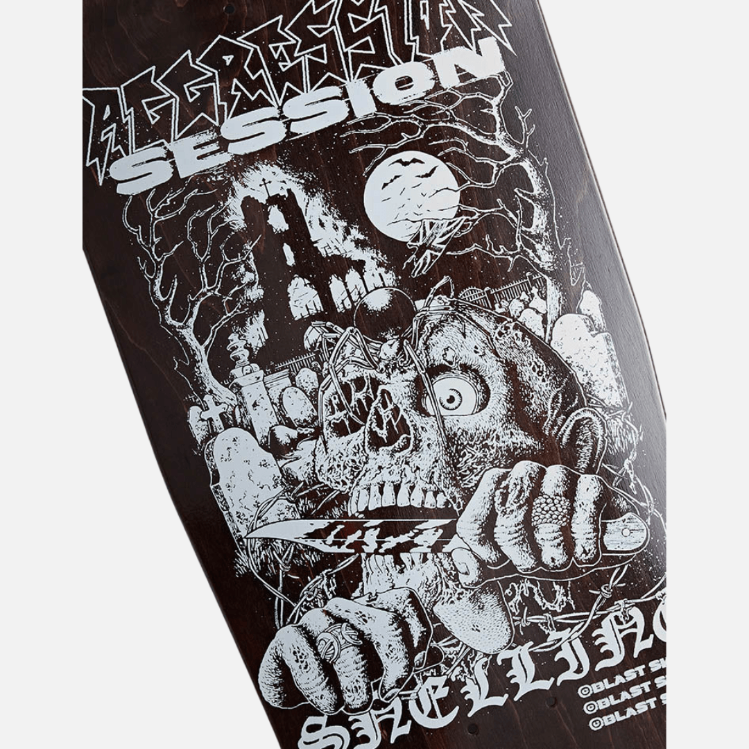 Blast Skates Snelling Aggression Session Skateboard Deck - 10"