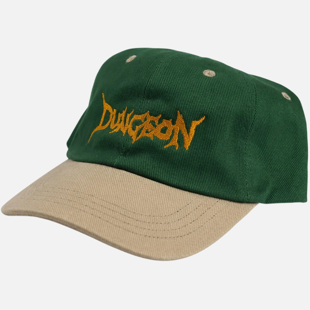 Dungeon Gateway Scawl Brushed Canvas Cap Green/Taupe/Copper