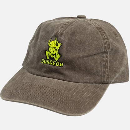 Dungeon Gateway Riddle Master Cap Vintage Brown