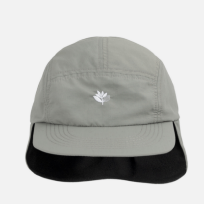 Magenta Reversible Flap Hat Natural / Black