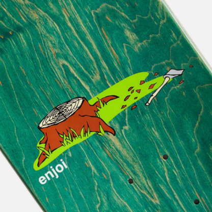 Enjoi Rasta Panda Skateboard Deck 8.5"