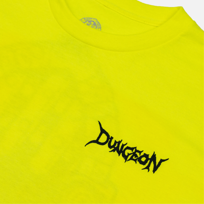 Portcullis Neon Yellow Short Sleeve Tee