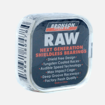 Bronson Speed Co. Bearings Raw (Pack of 8) 8 MM