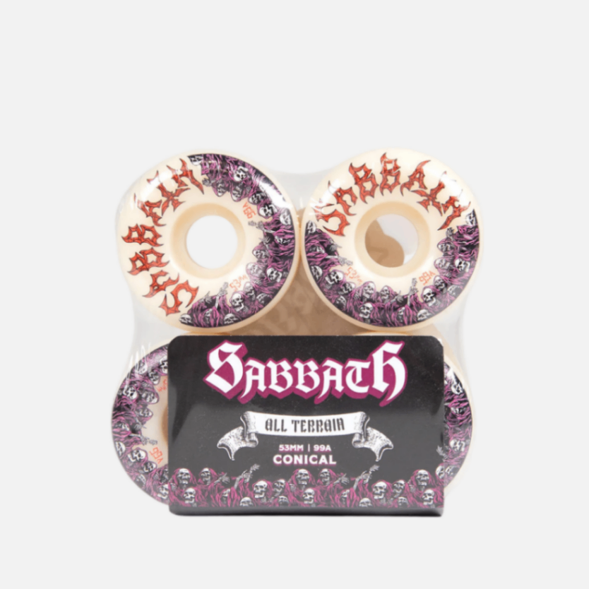 Sabbath Wheels - Rising Dead II - 53mm Conical - Devil's Formula Wheel - 99a