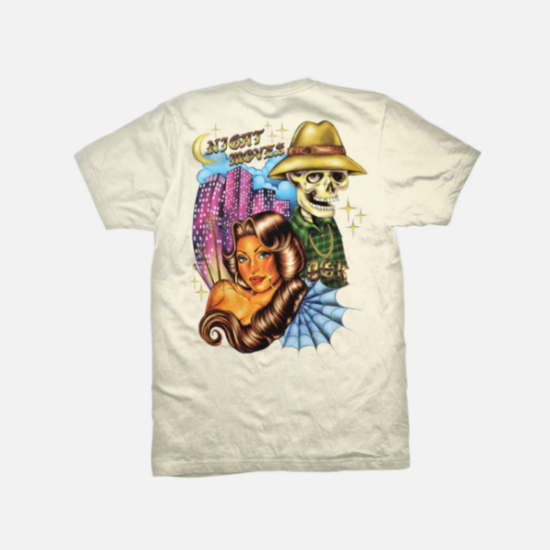 DGK Night Moves Tee Sand