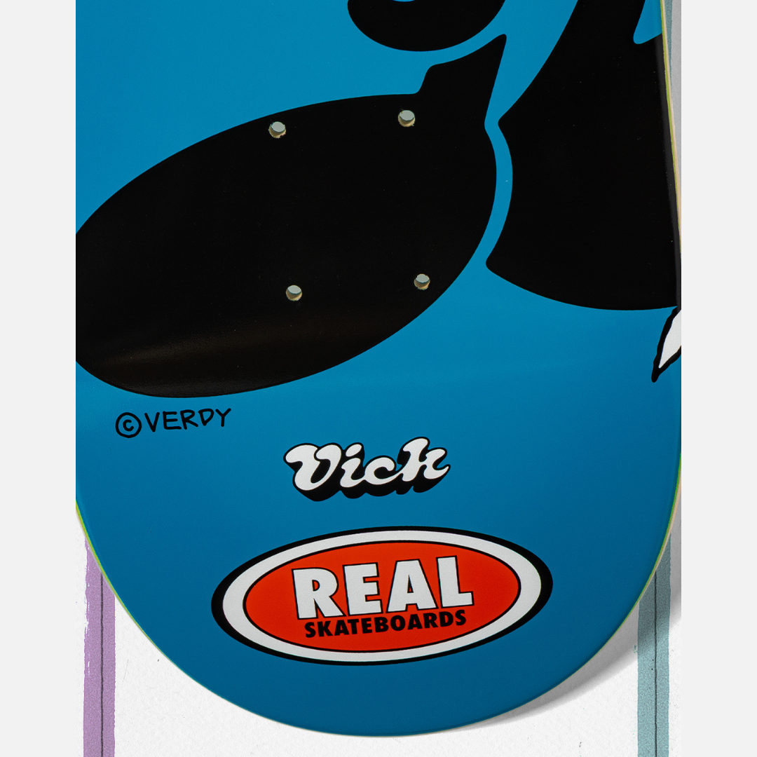 Real X Verdy Vick Skate Shop Day 2026 Deck