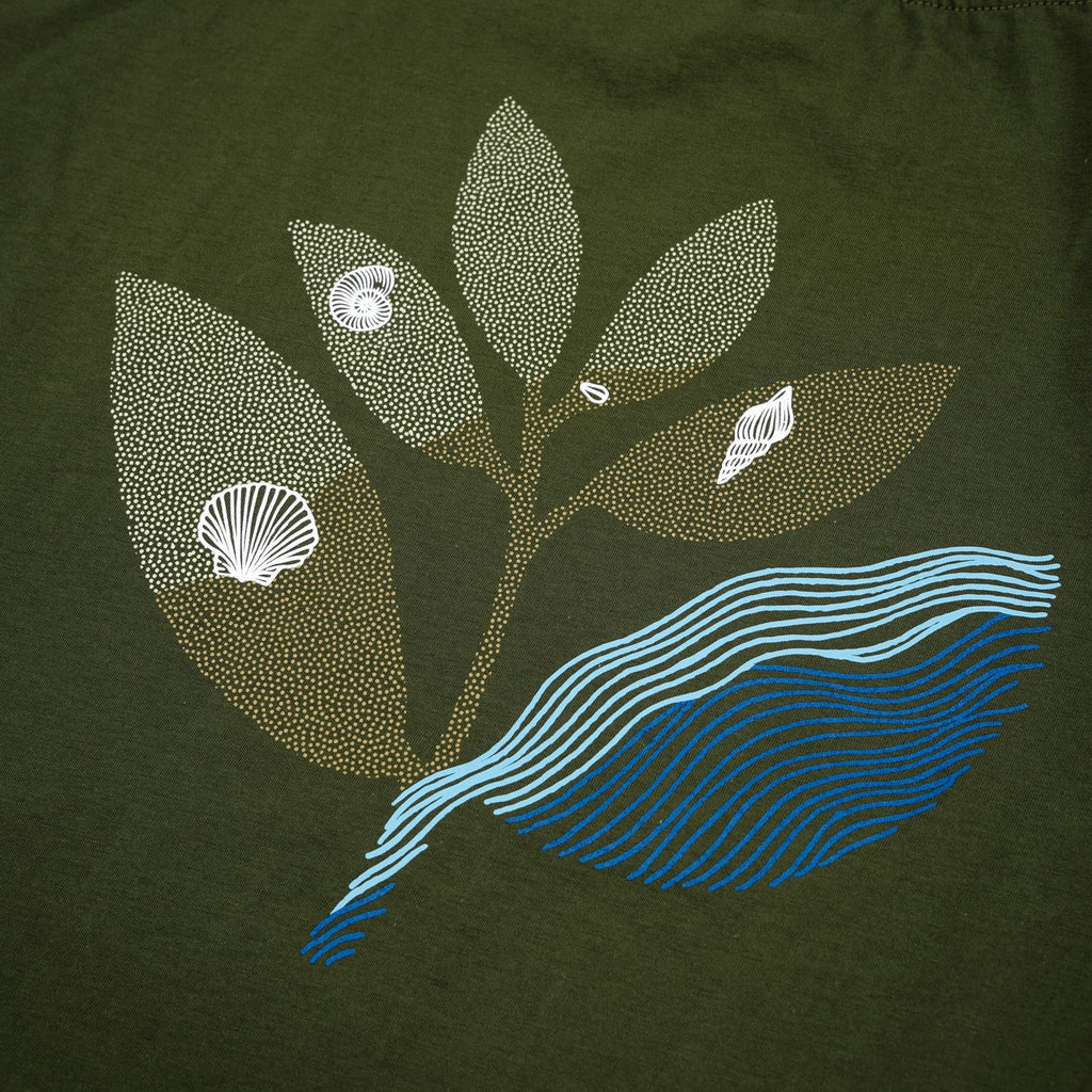 Magenta Playa Tee - Khaki