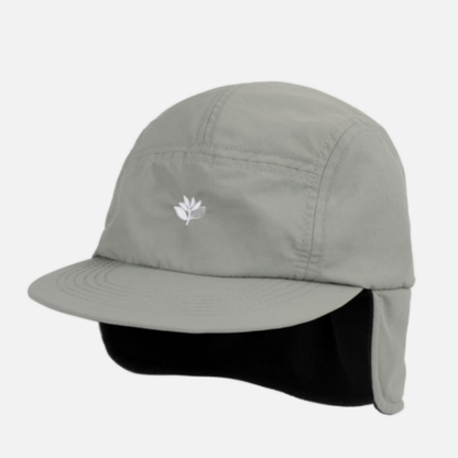 Magenta Reversible Flap Hat Natural / Black