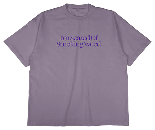 Jacuzzi Unlimited NEW Scared Weed S/S Premium Tee Grape