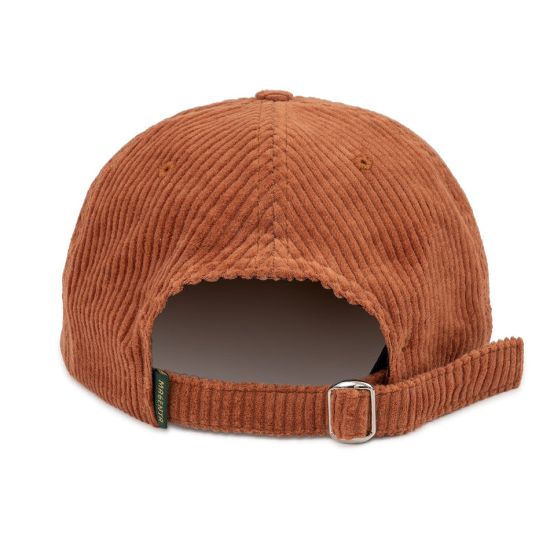 Magenta Tonal Cord Hat Cognac