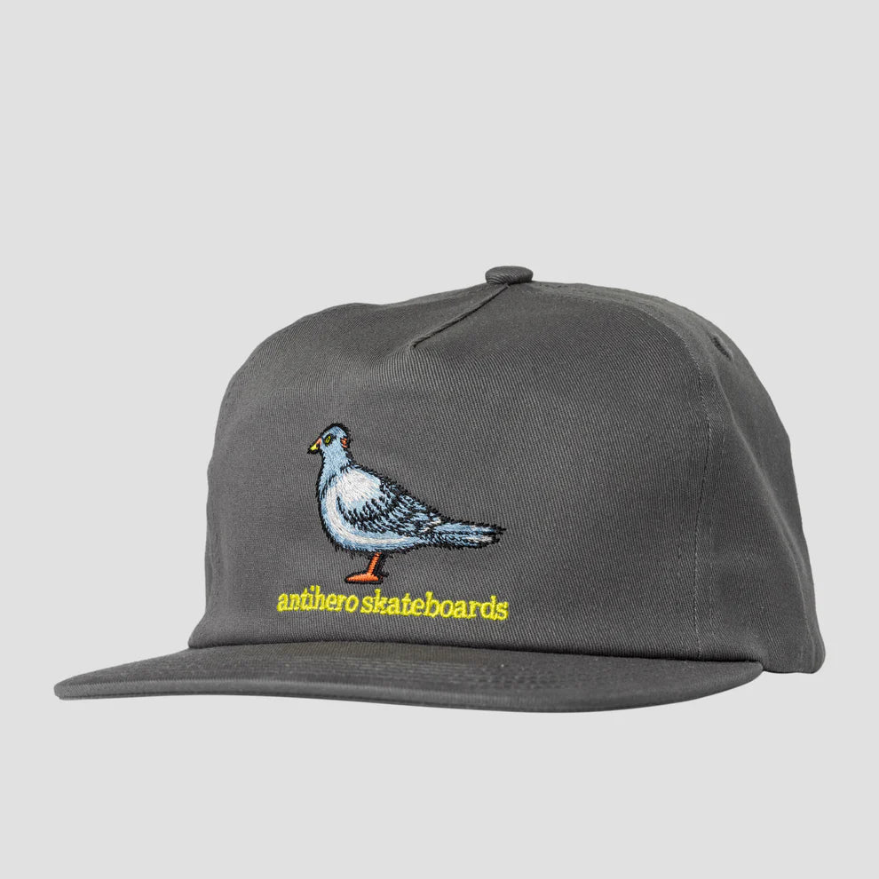 Lil Pigeon Snapback (Charcoal/Yellow)