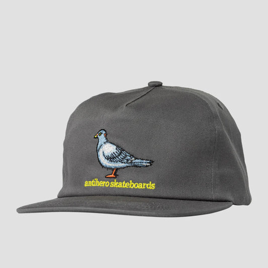 Lil Pigeon Snapback (Charcoal/Yellow)
