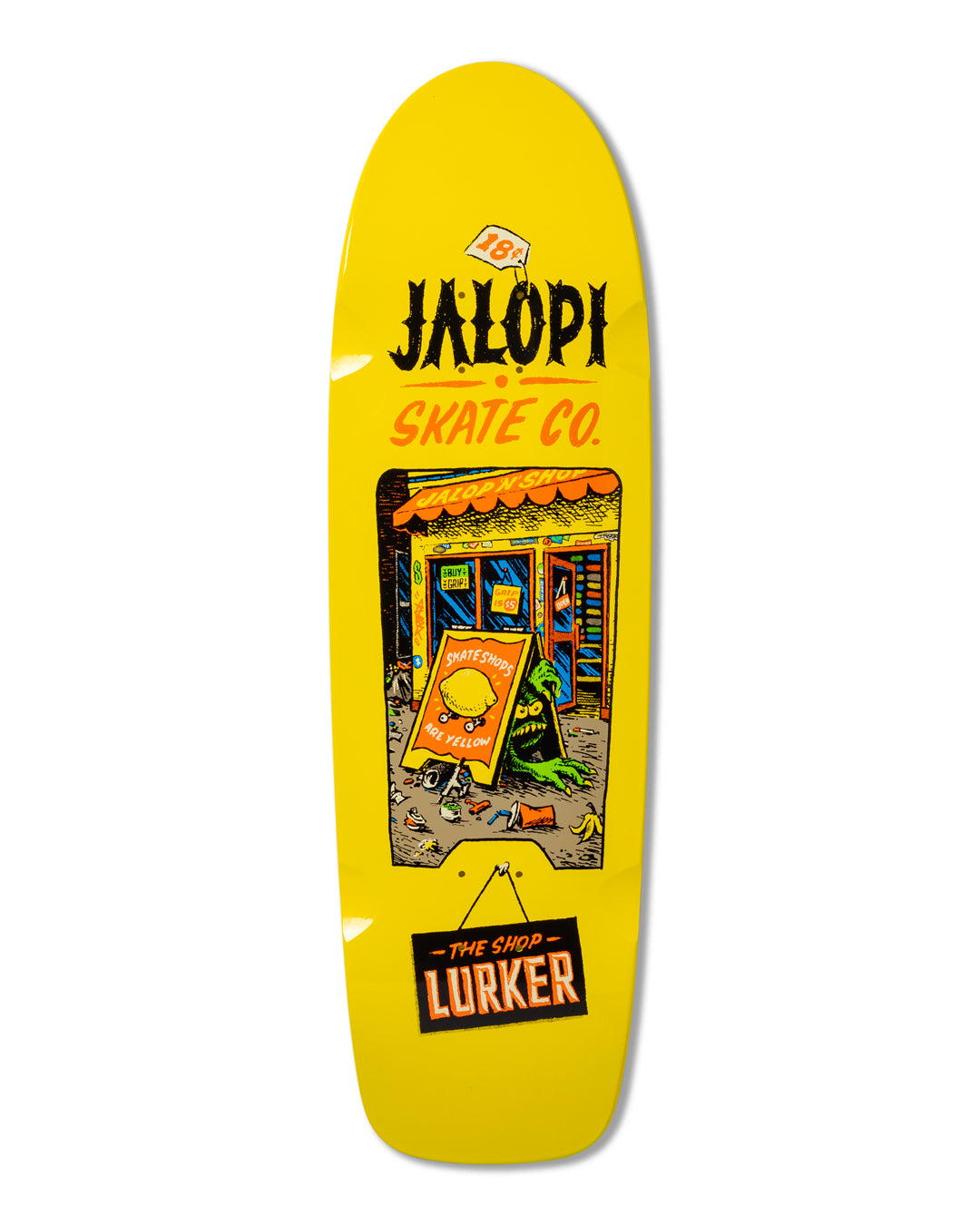 Jalopi Skate Co Shop Lurker Skate Shop Day 2026 Deck